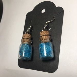 Blue Topaz Earrings